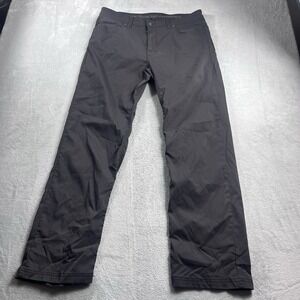 Prana Brion Slim Fit Men's 36x30* Gray Straight Stretch Hiking Outdoor Pants